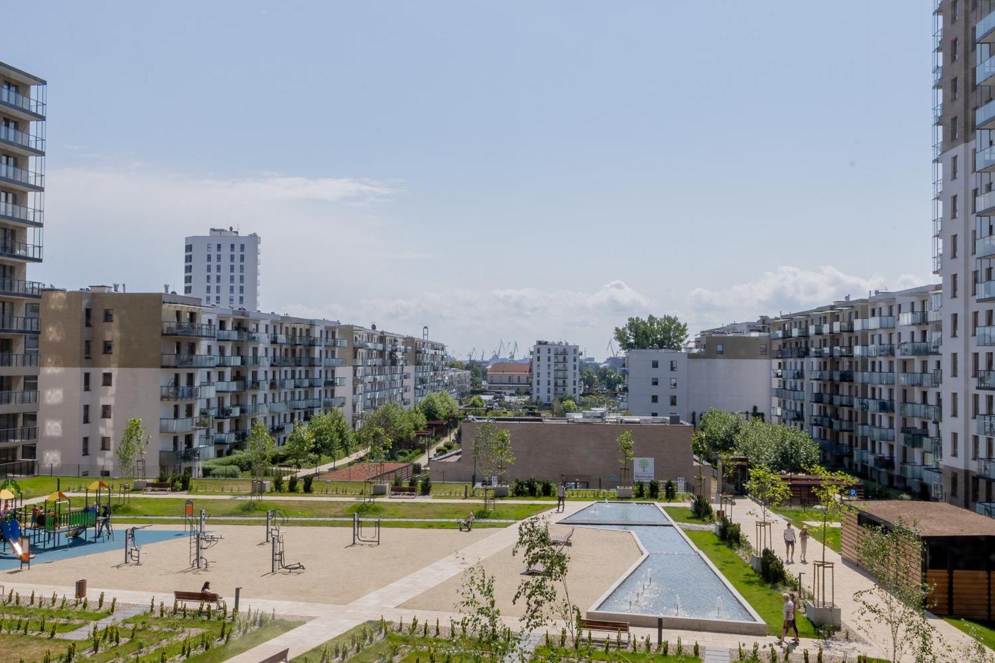 Glow Apartments, Apartamenty Nowa Letnica غدانسك المظهر الخارجي الصورة